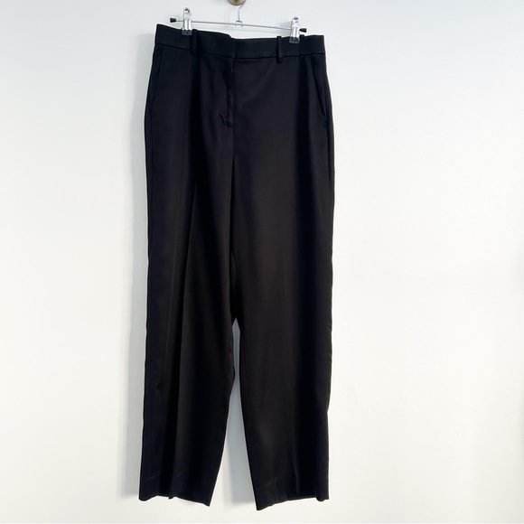 J. Crew Ingrid Pant in Black Gramercy Twill 100% Lyocell Size 6 - Picture 3 of 8